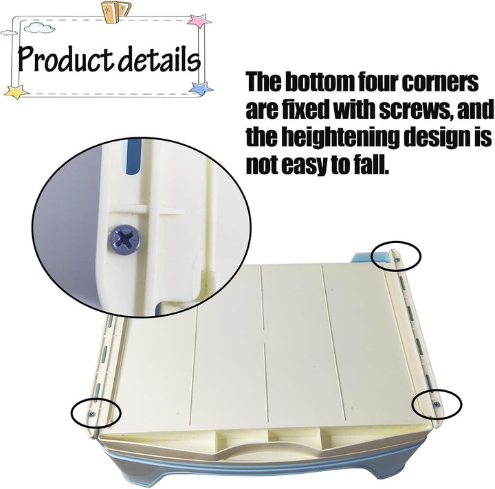 kathson grosses Kaninchenklo zum Trainieren, Töpfchen-Ecktoilette mit Schublade, grösses Klo für erw