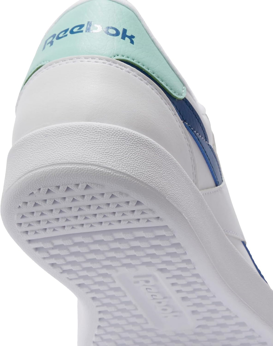 Reebok Unisex Smash Edge S Sneaker 35 EU White Twilightblue Glitchaqua, 35 EU White Twilightblue Gli