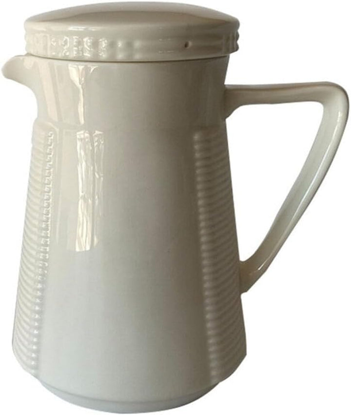 YARNOW Getränkespender Kaffeetasse Keramik Wasserkrug Teekessel: Kalter Und Warmer Wasser Karaffe Wa