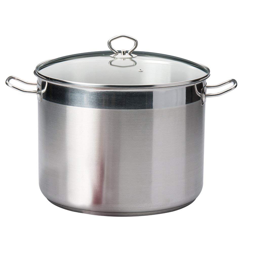 Karl Krüger Topf, Edelstahl, 20 Liter Maxi-Topf 20 Liter, Maxi-Topf 20 Liter