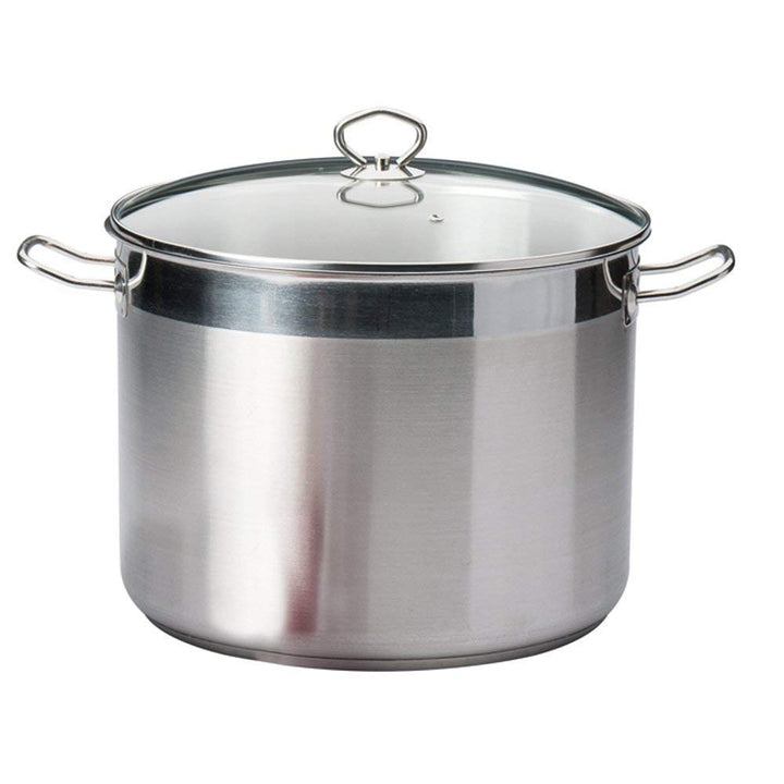 Karl Krüger Topf, Edelstahl, 20 Liter Maxi-Topf 20 Liter, Maxi-Topf 20 Liter