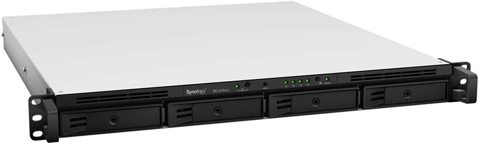 Synology RackStation RS1619xs+ - NAS & Speicherserver (Festplatte, SSD, SATA, Serial ATA II, Serial