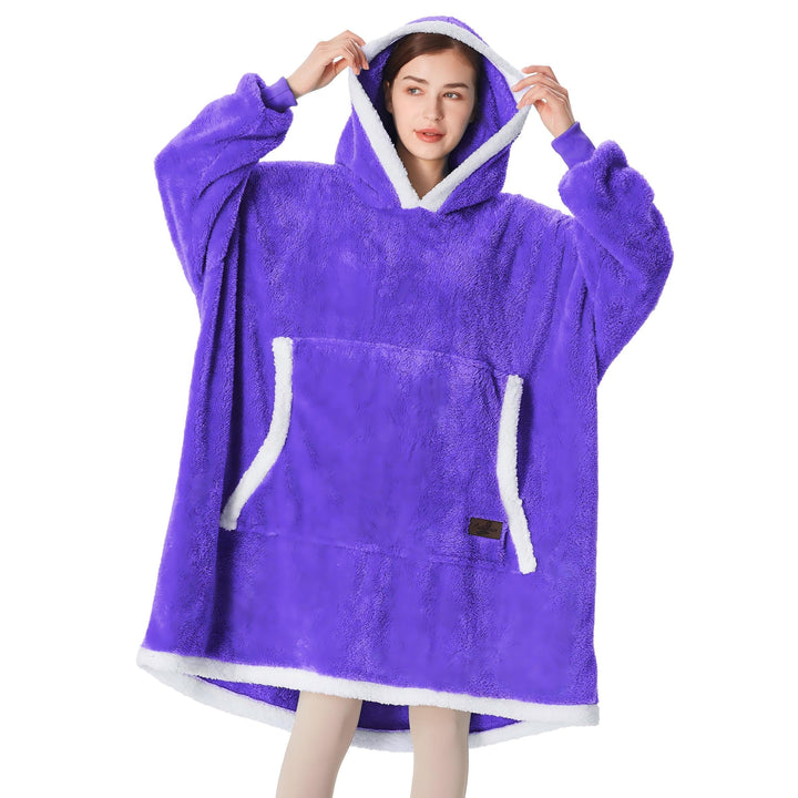Catalonia Classy Decke mit Ärmel Oversize Hoodie Kuscheldecke-Kuscheldecke Zum Anziehen mit Ärmeln u