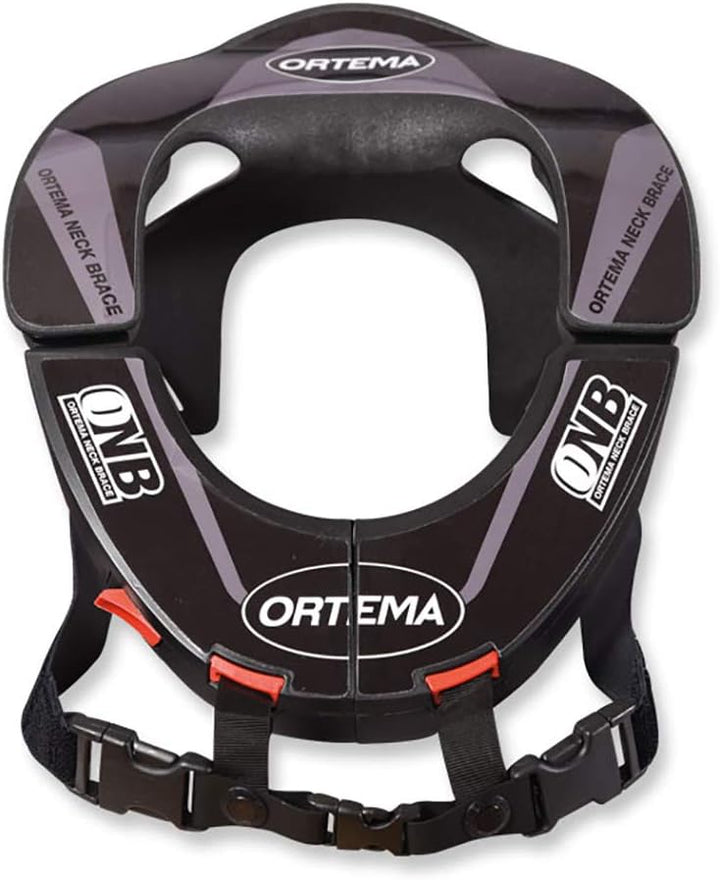 ORTEMA ONB Neck Brace (Gr.S schwarz) Design K4 - Nackenschutz - aus Hochleistungskunststoff und mit