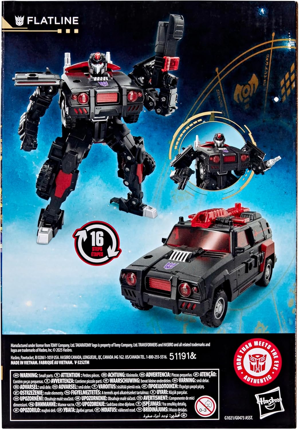 Transformers Age of The Primes Voyager-Klasse Flatline Action-Figur
