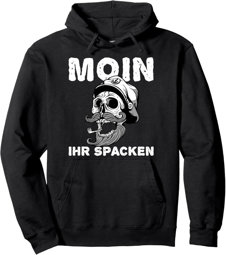 Moin ihr Spacken norddeutsche Freundlichkeit Plattdeutsch Pullover Hoodie