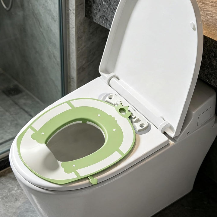 Töpfchen-Sitz Für Toilette Tragbare Faltbare Universelle Saugnapf-Auflage | Toilettentrainingssitze