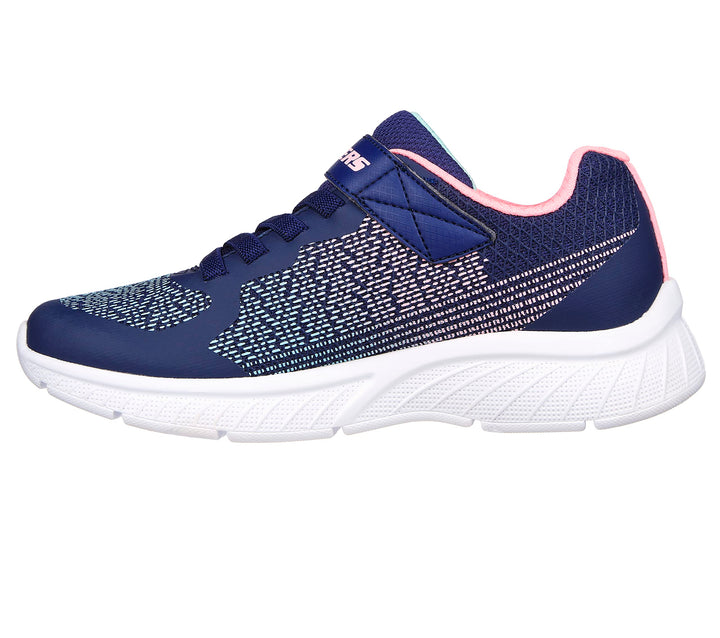 Skechers Mädchen 303610l Nvpk Sneaker 27 EU Navy Synthetic Pink Trim, 27 EU Navy Synthetic Pink Trim