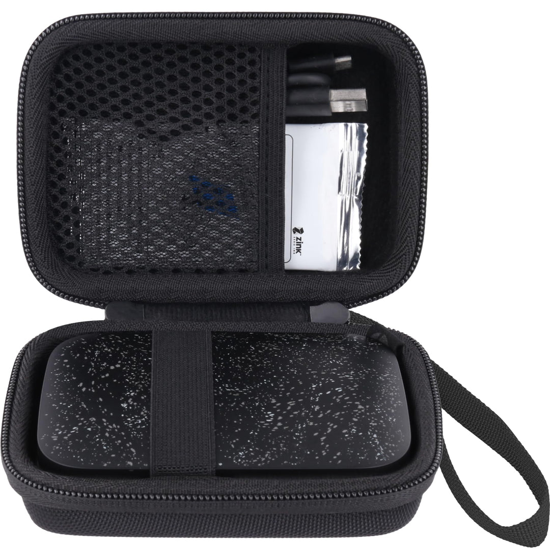 co2CREA Hart Reiseschutzhülle Etui Tasche für HP Sprocket Select Sofortbilddrucker Mobiler Fotodruck