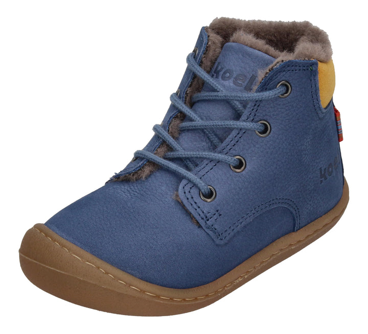 KOEL Barefoot Lauflernschuhe - Bill 2.0 Lambswool Cognac 21 EU Jeans, 21 EU Jeans