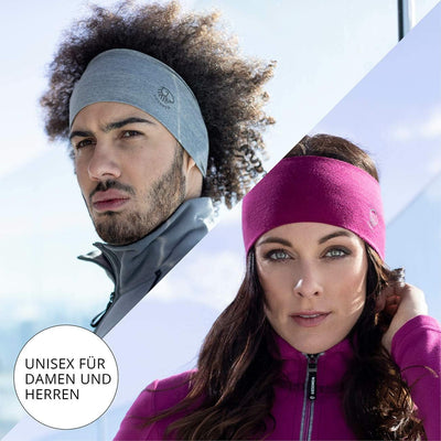 GIESSWEIN Stirnband Brentenjoch - Merino Jersey Headband, Damen & Herren Ohrenwärmer aus 100% Merino