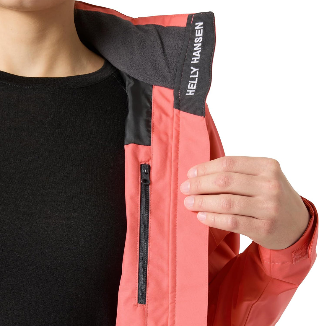 Helly Hansen Damen Crew Hooded Jacket 2.0 Kapuzenjacke (1er Pack) XS 098 Sunset Pink, XS 098 Sunset