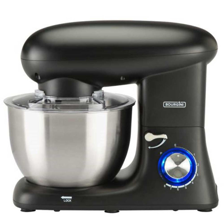 Bourgini Kitchen Chef Plus Grey 5.5L - Küchenmaschine (Schwarz)
