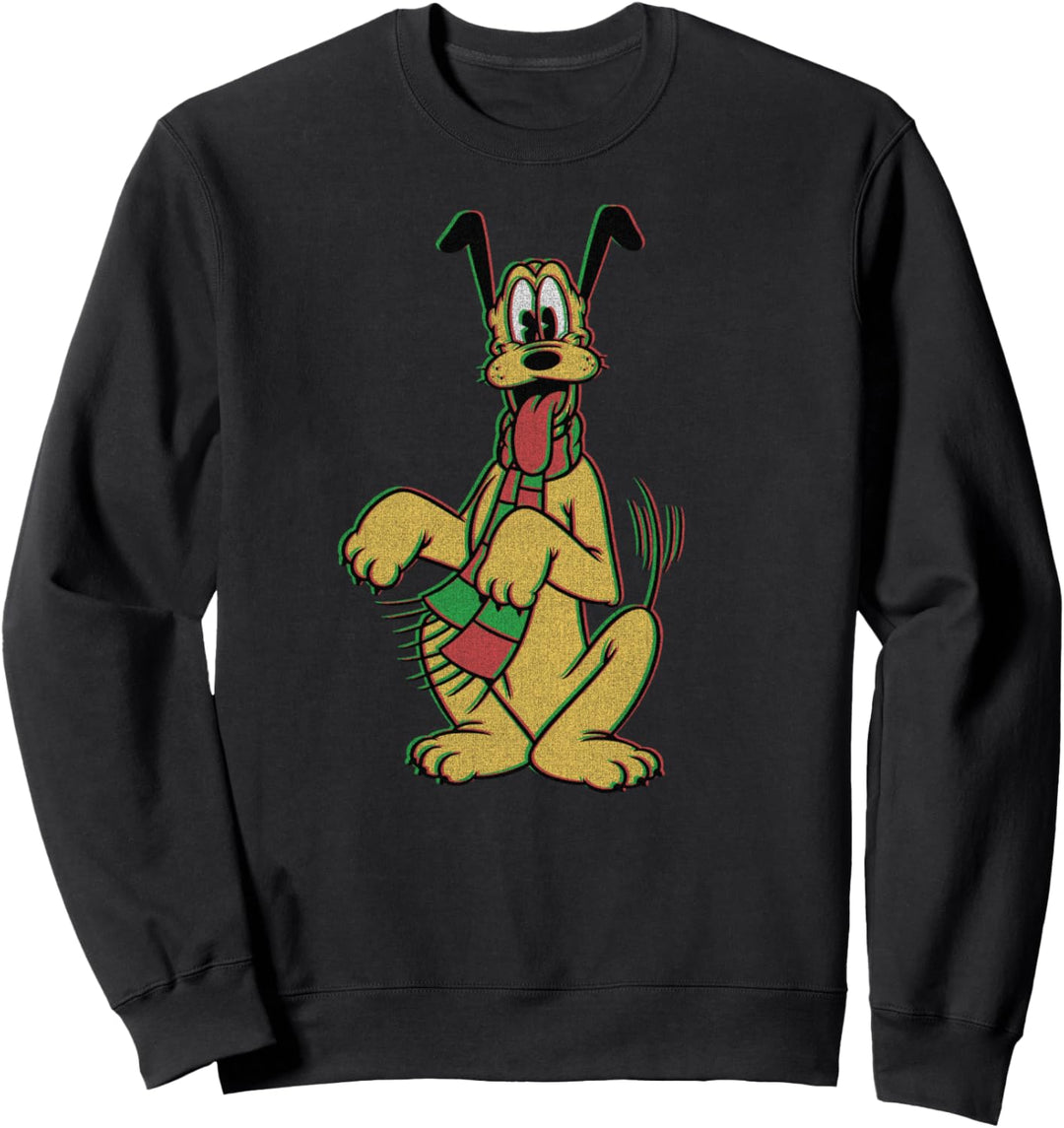 Disney Mickey And Friends Weihnachten Pluto Portrait Sweatshirt