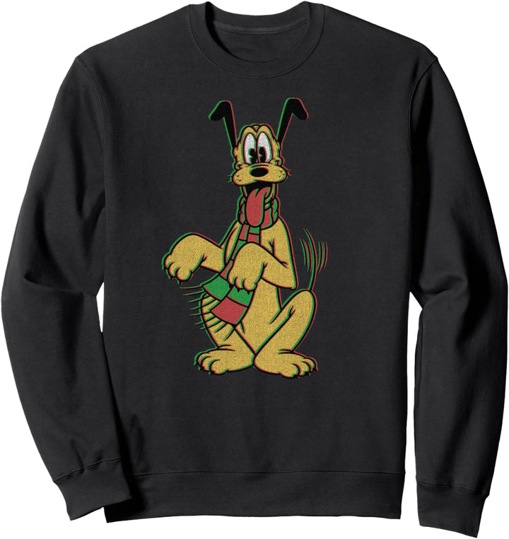 Disney Mickey And Friends Weihnachten Pluto Portrait Sweatshirt