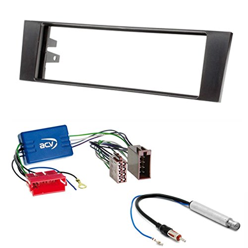 CARAV 11-007-a-12 DIN Autoradio Radioblende Set mit Aktiv Adapter für A3 (8P/8PA) 2003-2008