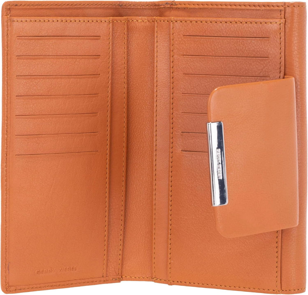 Gerry Weber - vigo Purse lh14z Orange 18,00X10,00X0,00 CM Farbe:orange / Material:textile,cow Leathe