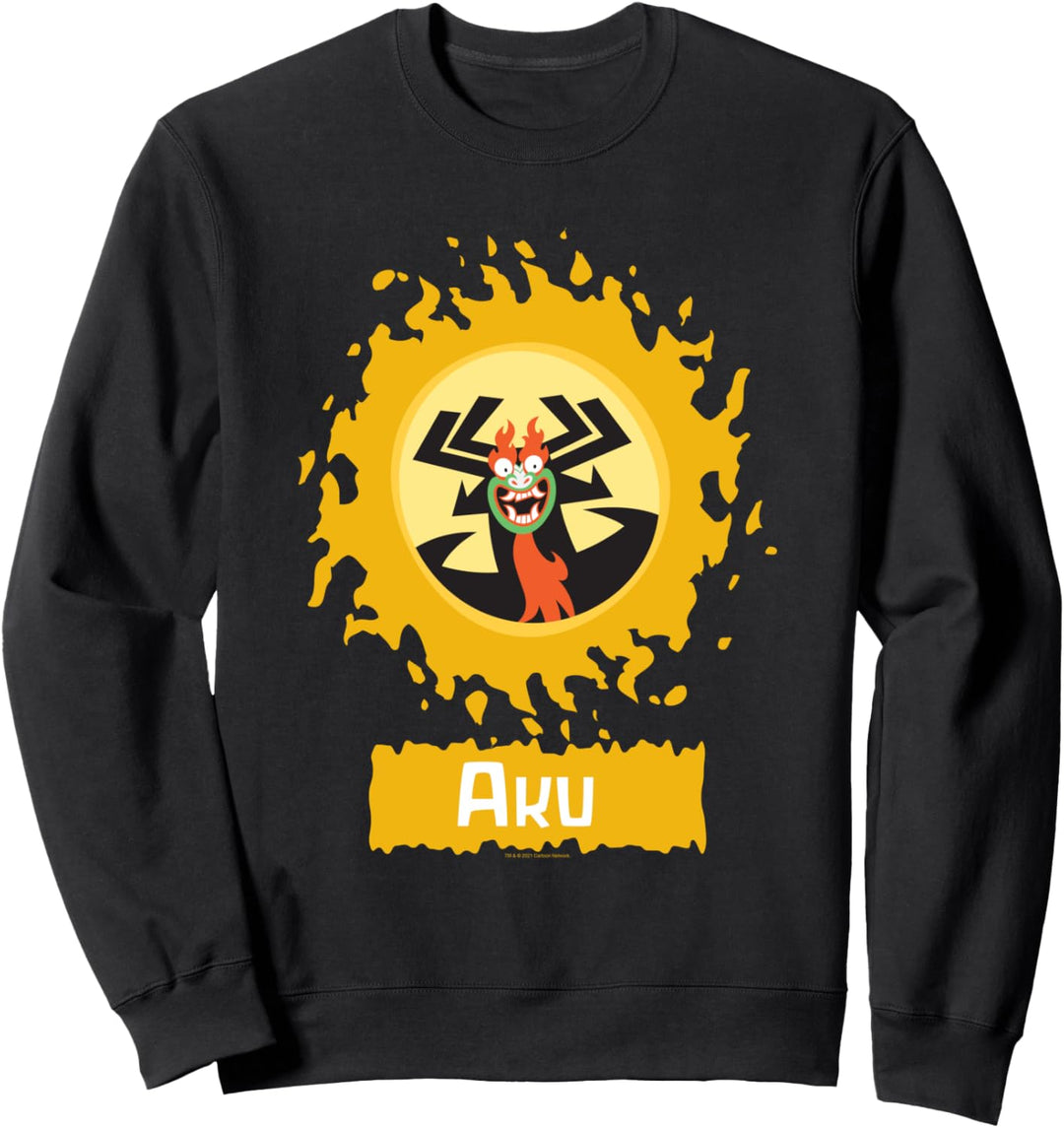 Samurai Jack Aku Yellow Eclipse Sweatshirt