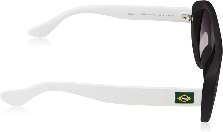 Havaianas Unisex-Erwachsene Rio/M LS R0T 54 Sonnenbrille, Schwarz (Blackwhite/Grey)