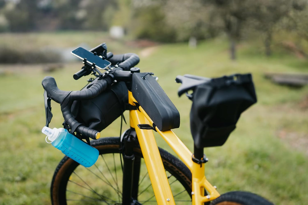 Oberrohrtasche für Fahrrad, 100% wasserdicht, TPU, Bikepacking, ROUGH RIDE II TOP L von M-WAVE