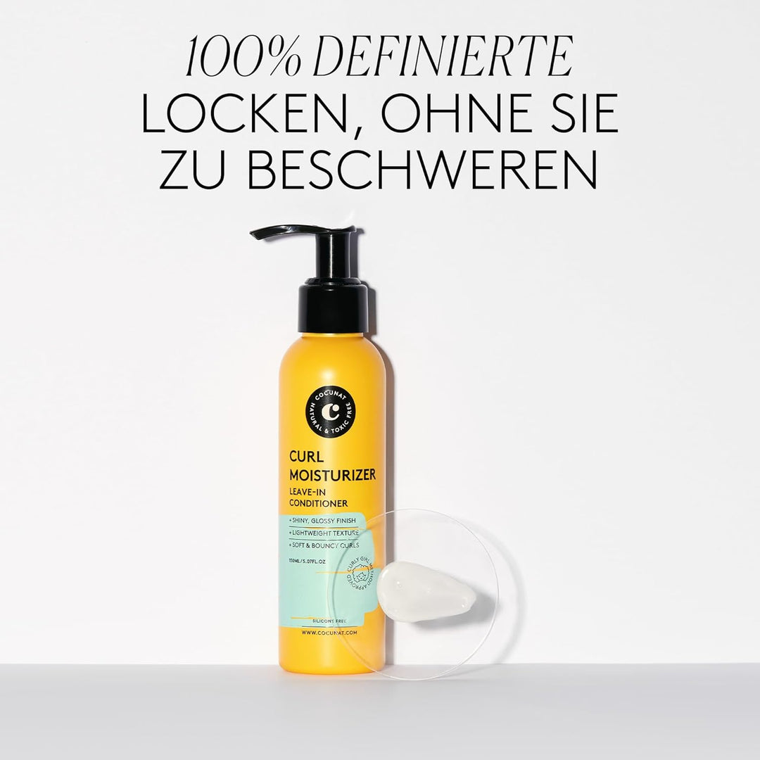 COCUNAT - Curl Moisturizer Leave-in - Entwirrt, Definiert und Befeuchtet Locken - Flexible, Glänzend