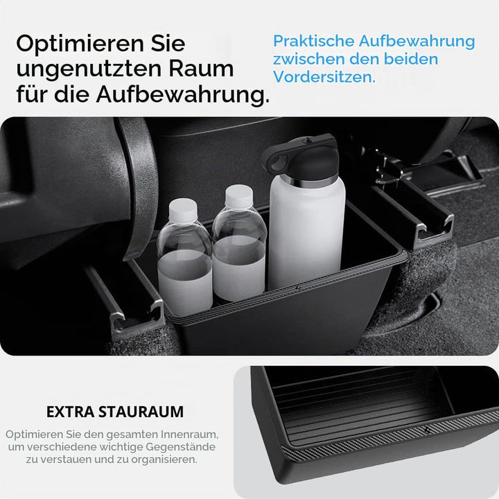 Spigen Tesla Model Y 2023-2021 Hintere Mittelkonsolen Aufbewahrungsbox Für Tesla Model Y – Carbon Ed