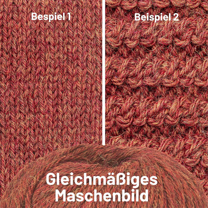 HANSA-FARM | Alpacare 100% die 1. maschinenwaschbare Baby Alpakawolle - 300 Set DK (6 x 50g) - kratz