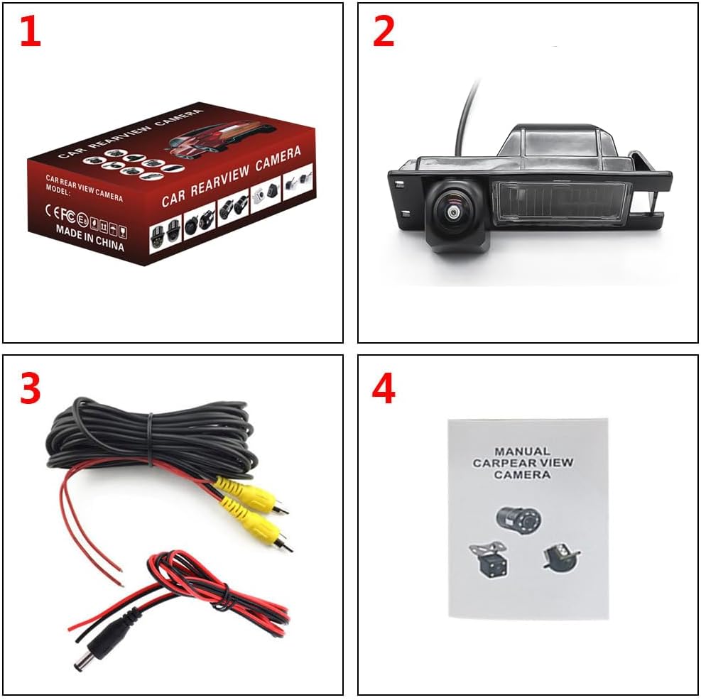 AHD 1080P 170° Einparkkamera Rückfahrkamera für Opel Insignia Meriva B Tigra B Vectra C Vivaro Astra