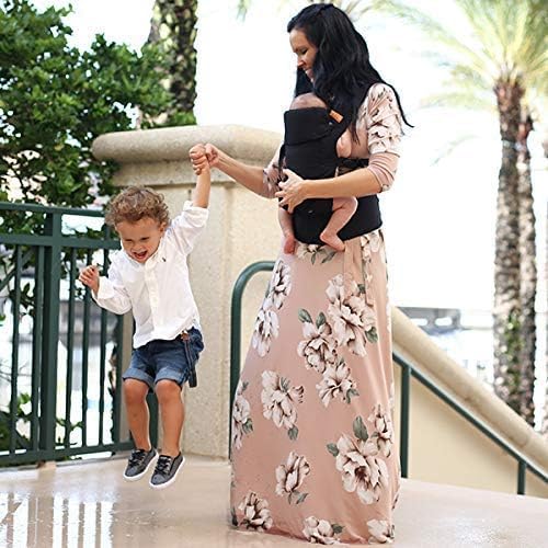 Beco Gemini Babytrage Neugeborene ab Geburt bis Kleinkind - 4 Tragepositionen, Baby Trage aus 100 %