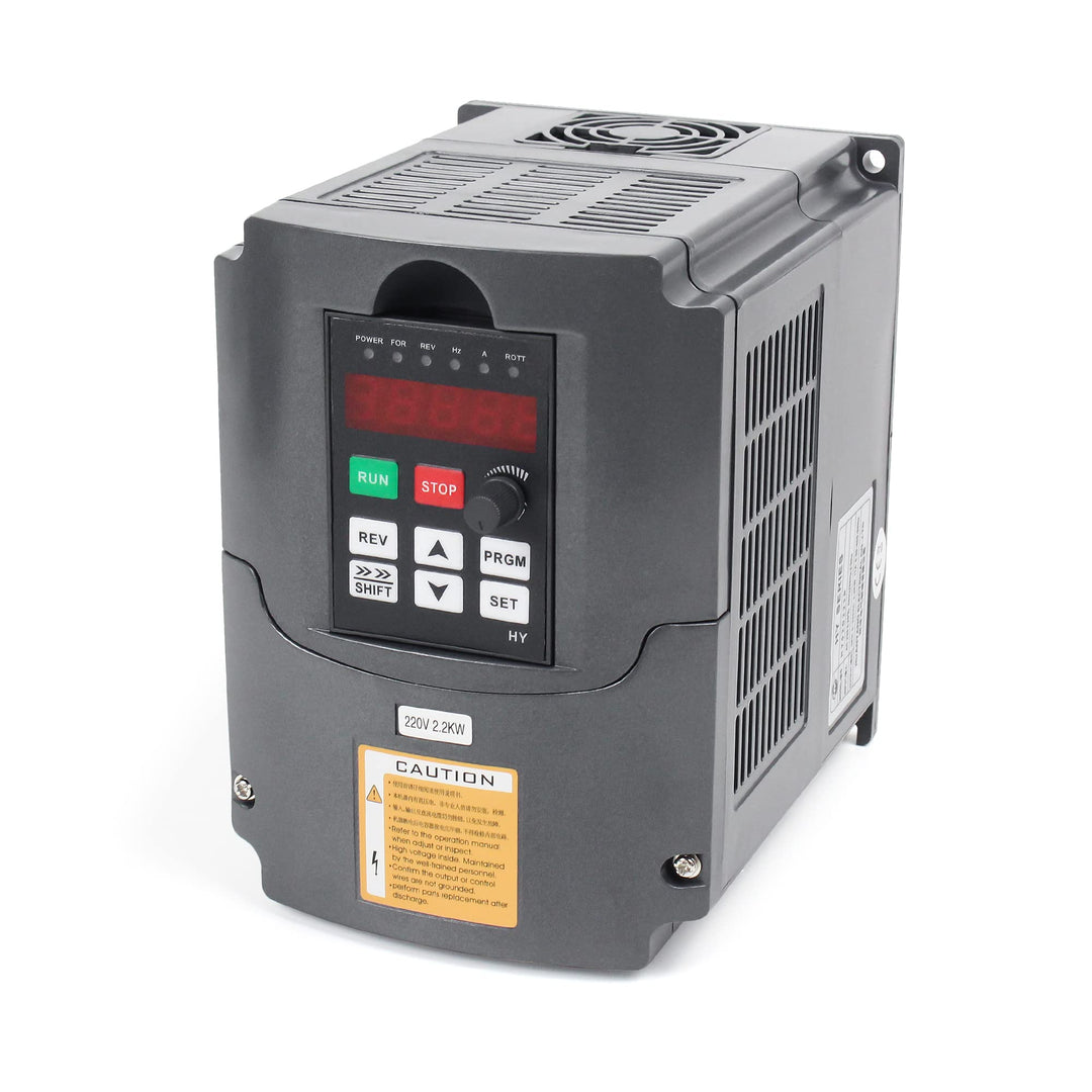 RATTMMOTOR 2.2KW 220V Variable Frequenzantrieb VFD-Wechselrichter 3 Phasen 2200W Frequenzumrichter C