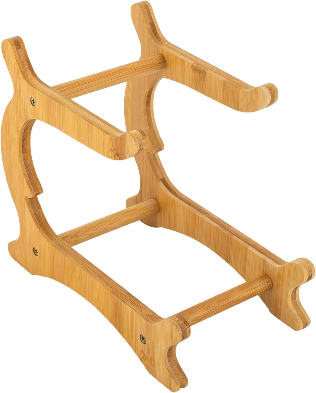 2-stöckige Obstschale Keramik Obst Etagere mit 2 Etagen Platzsparendes Obstkorb Etagere Obstkorbstän
