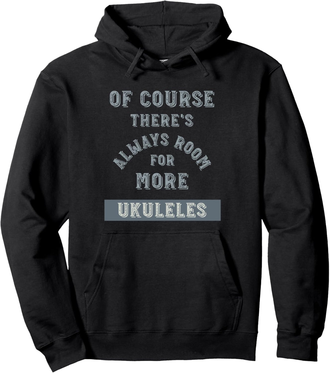 Ukulele zum Sammeln, liebt Ukulelen. Pullover Hoodie