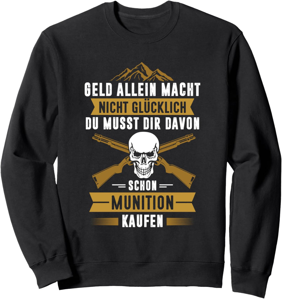 Lustiges Sportschütze Geschenk Schiessstand Schützenverein Sweatshirt