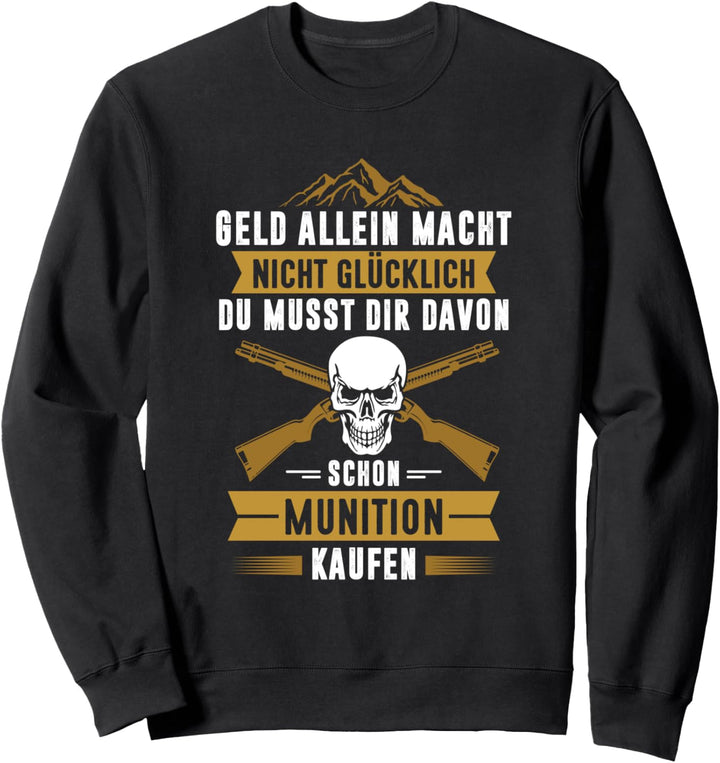 Lustiges Sportschütze Geschenk Schiessstand Schützenverein Sweatshirt