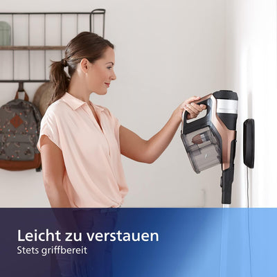 Philips SpeedPro Max Kabelloser Staubsauger – kabelloser Handstaubsauger mit 360-Grad-Saugdüse – bis