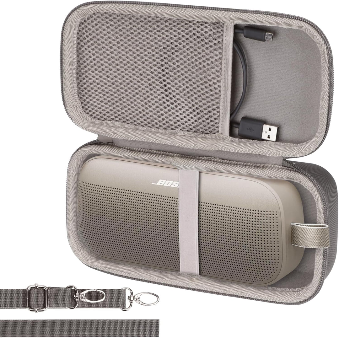 Hart Schutz Hülle Etui für Bose SoundLink Flex (2 Gen) / Flex Tragbarer Bluetooth Lautsprecher Erdbr
