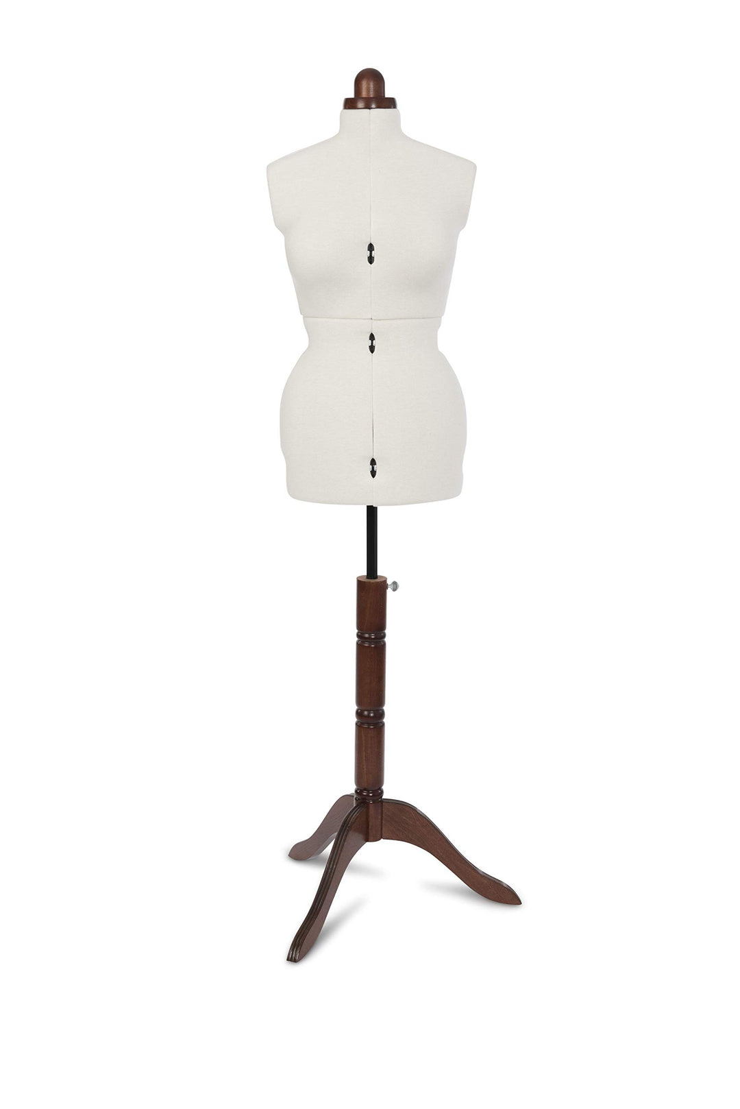 Adjustoform Lady Valet Kleiderform 8-teilig, Strukturiertes Polyester-Baumwoll-Mischgewebe, Natur, M