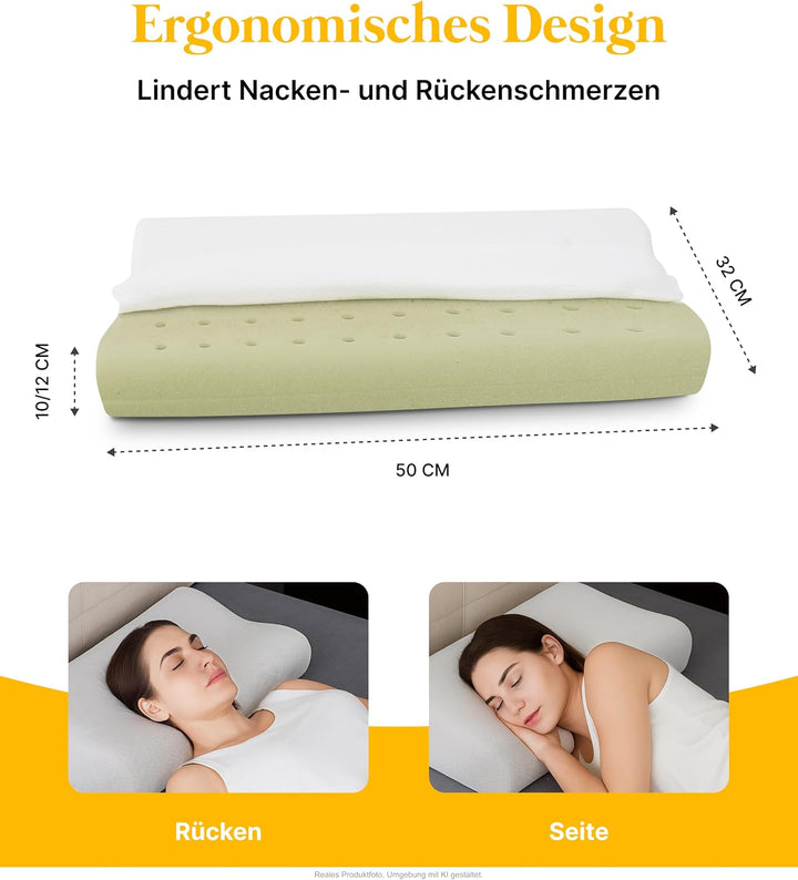 Medicline Nackenstützkissen Medic 400 Viscoschaum