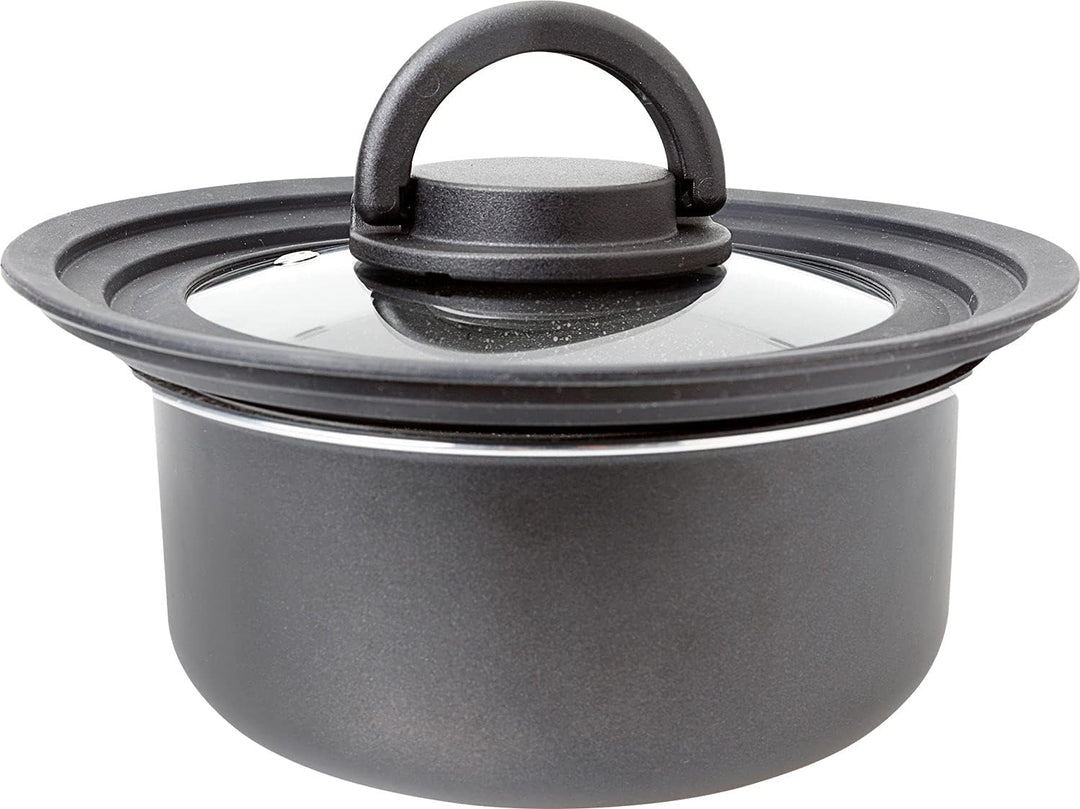 BRUNNER Unisex – Erwachsene Camping Zubehör Alu-Topfset Pirate Vacublock 9-TLG, Multicolor, Einheits