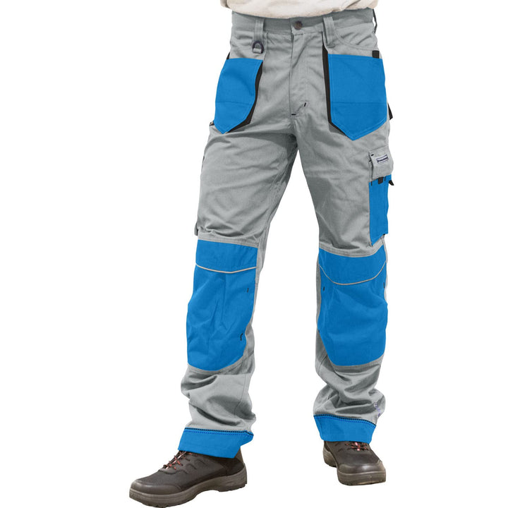 Leber &amp; Hollman Herren Arbeitshose LH-FMN-T B, 65% Polyester 35% Baumwolle 270 g/m2, Bundhose mit Ta