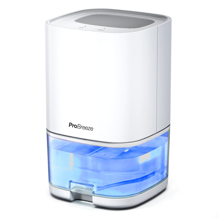 Pro Breeze Luftentfeuchter 1000ml mit Zeitschaltuhr und Nachtlicht - Luftentfeuchter elektrisch gege