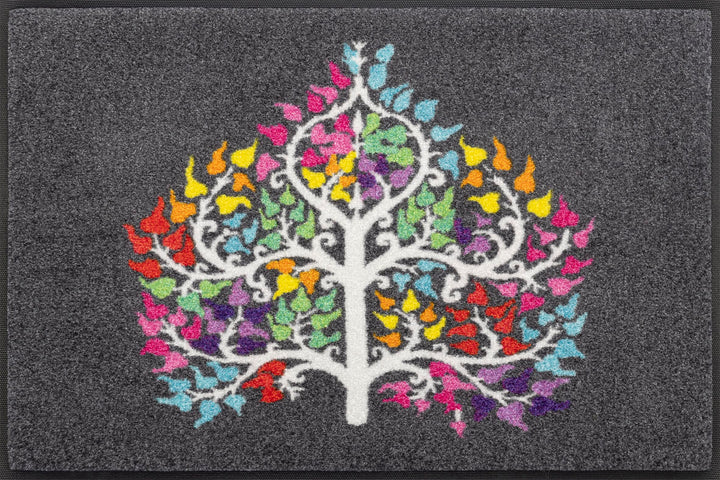 wash+dry Fussmatte, Tree Heart 50x75cm, innen und aussen, waschbar