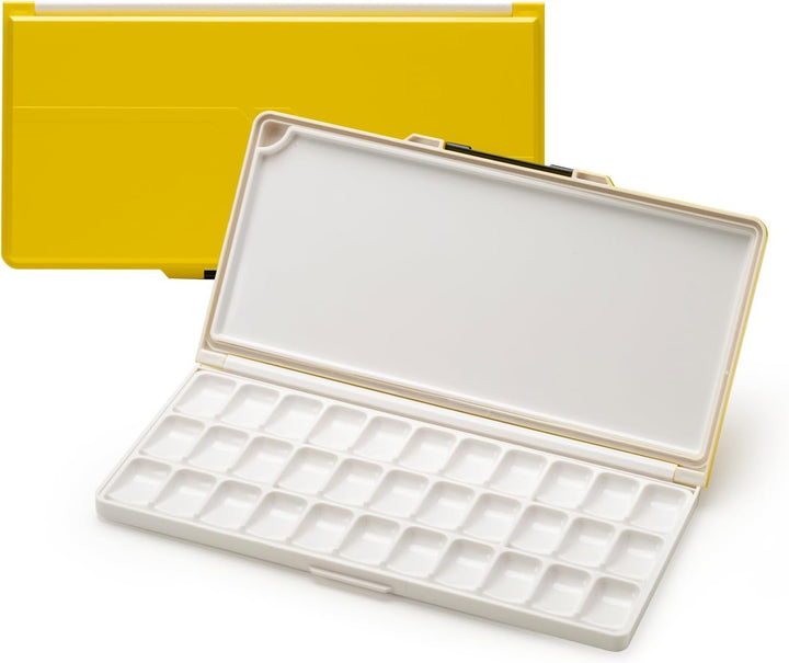 MEEDEN Luftdichte Wet Palette: Mischpalette mit 33 Wells & Deckel - Aquarell Palette mit grossen Mis