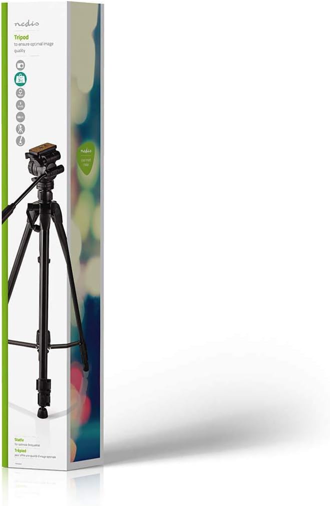 Stativ - Maximale Belastbarkeit: 3.0 kg - Min. arbeitshöhe: 60.0 cm - Max. Arbeitshöhe: 165.0 cm - 3