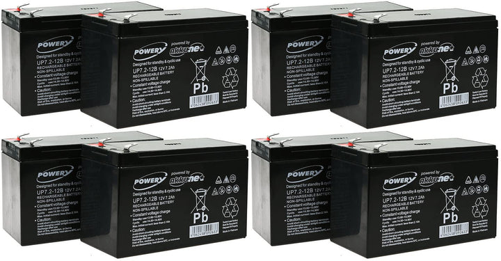 akku-net Blei-Gel-Akku für USV APC RBC26, 12V, Lead-Acid