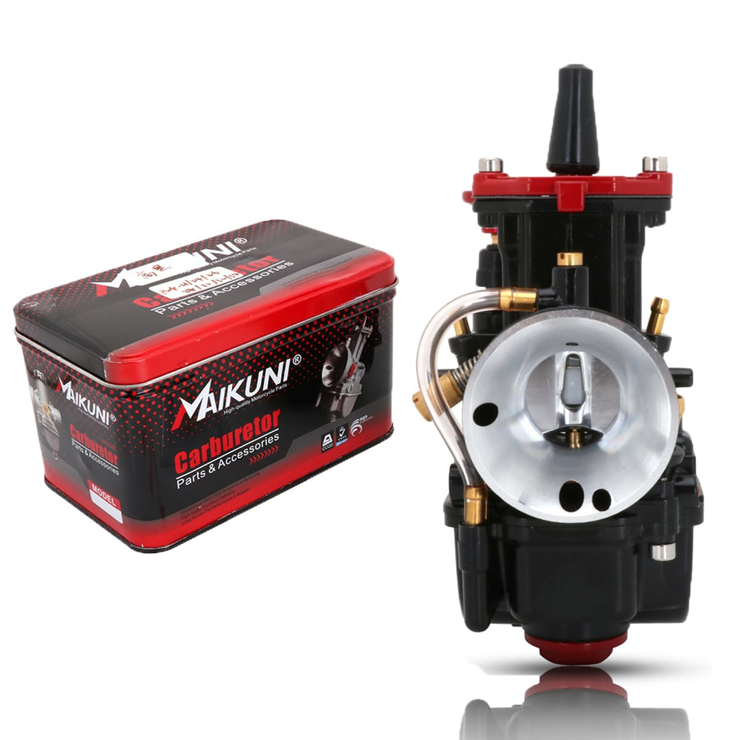 JFG RACING Motorrad PWK 34 mm Vergaser für 125 cc 150 cc 175 cc 200 cc 250 cc ATV Dirt Bike – Schwar