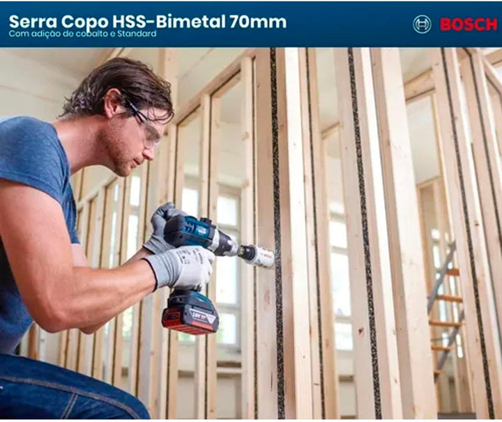Bosch Accessories Bosch Professional 1x Lochsäge HSS Bimetall für Standardadapter (für Metall, Alumi