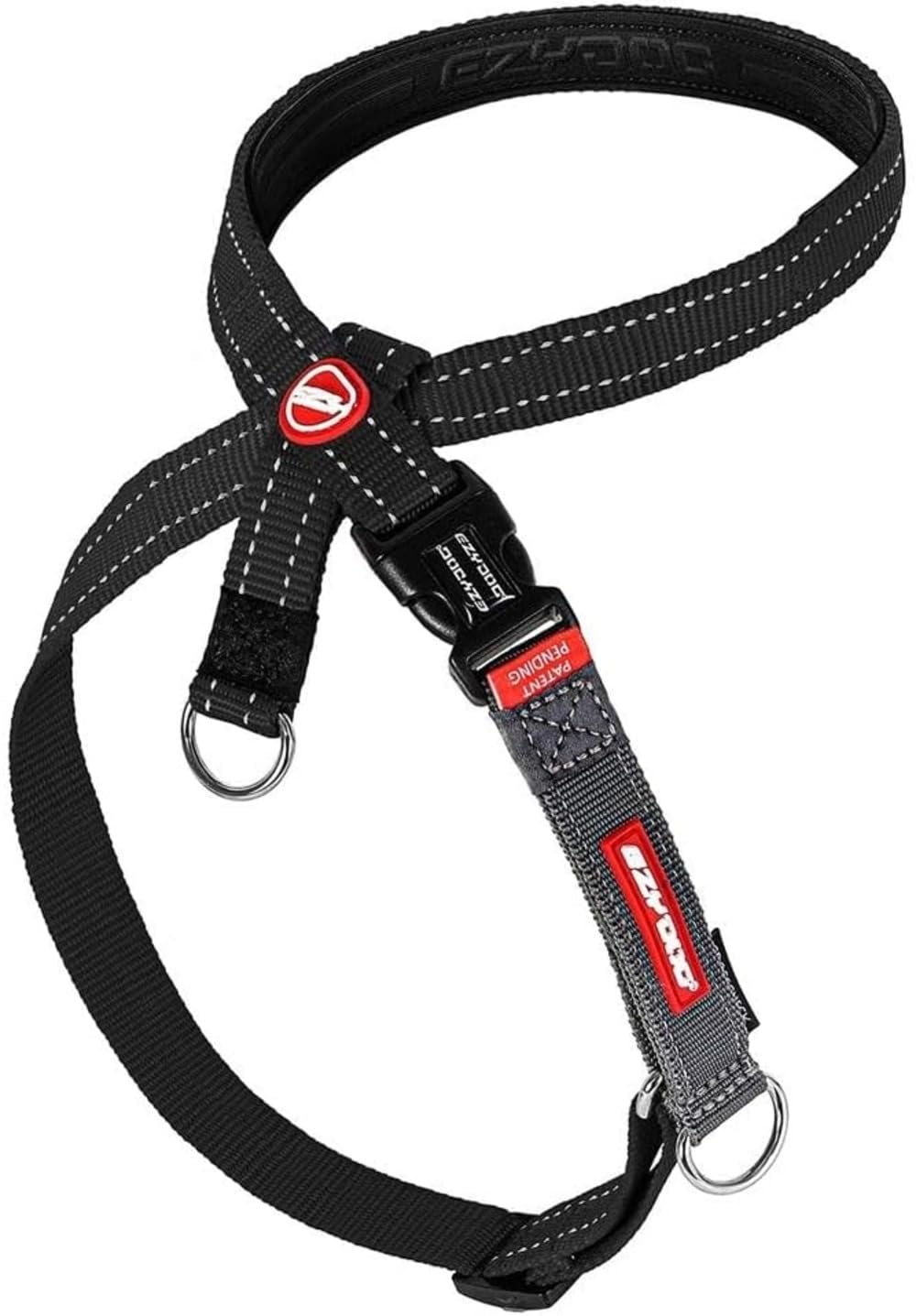 EzyDog Anti Zieh Geschirr Hund - Crosscheck Hundegeschirr für Kleine, Mittelgrosse und Grosse Hunde,