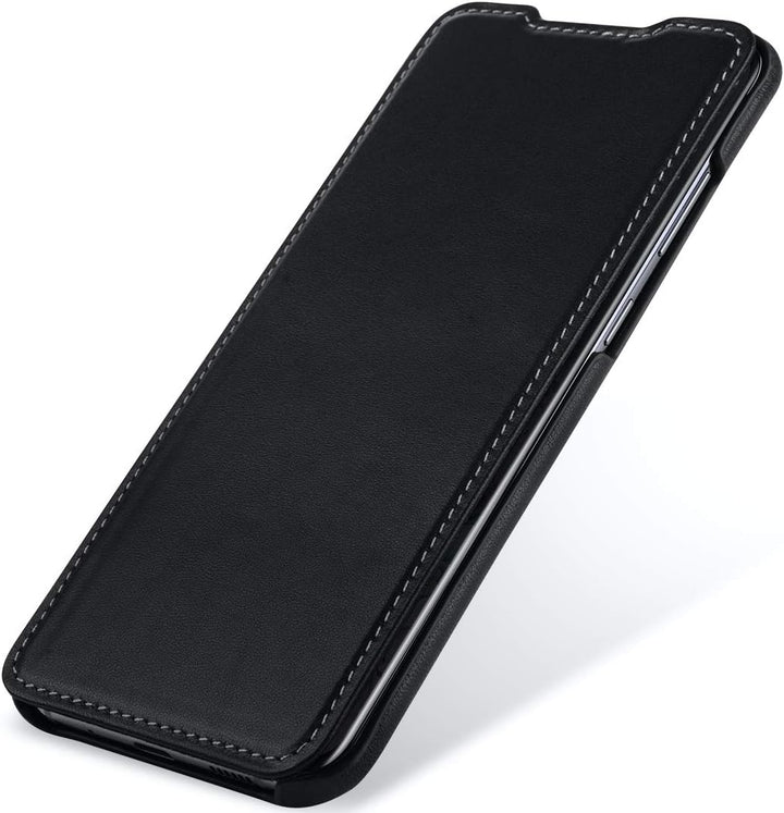 STILGUT Book Case kompatibel mit Samsung Galaxy S20 Plus/S20+ Hülle aus Leder zum Klappen, Klapphüll