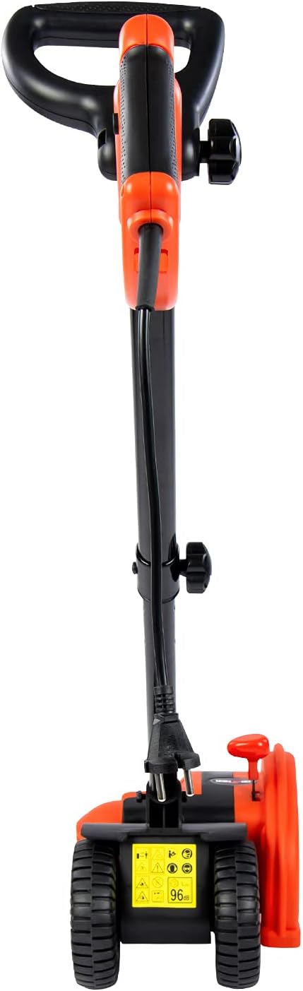 Grafner 2in1 Rasenkantenschneider und Fugenbürste, mit Messer und Bürste, ergonomischer Teleskopstie